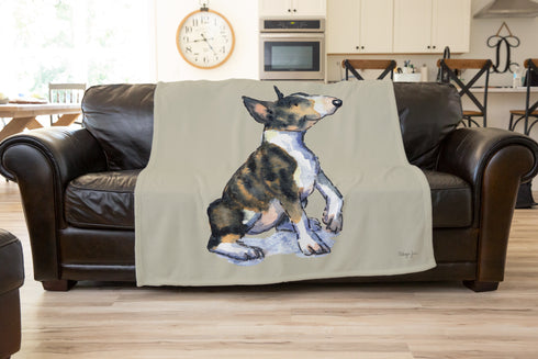 Bull Terrier Throw